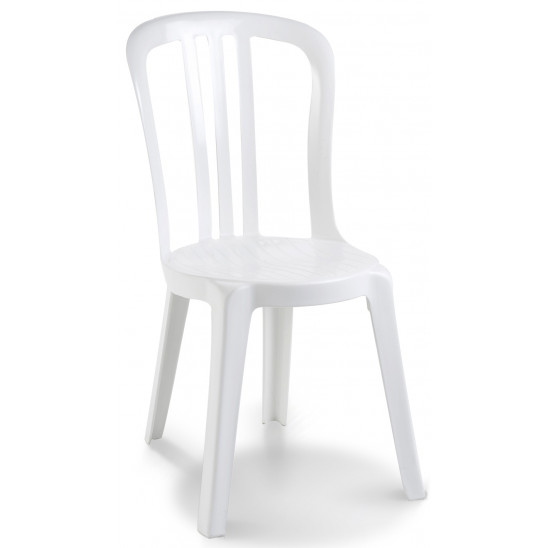 Location chaise Garden PVC blanche Rhône-Alpes - Mobilier événementiel Animantis